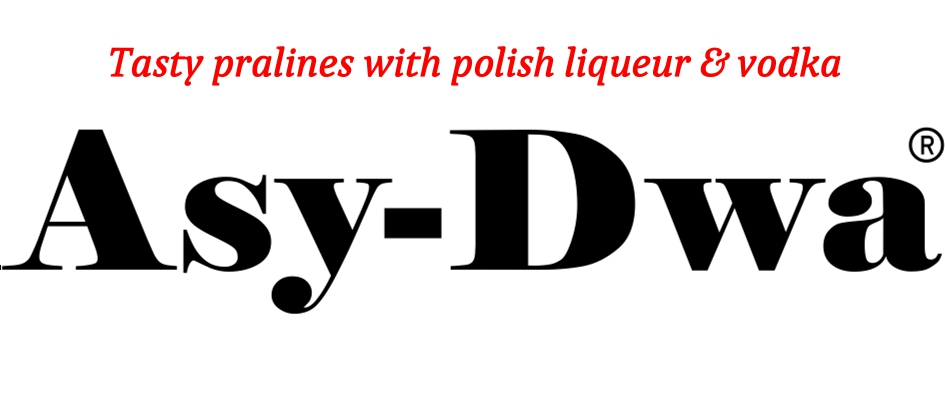 Tasty pralines with polish liqueur & vodka Asy-Dwa